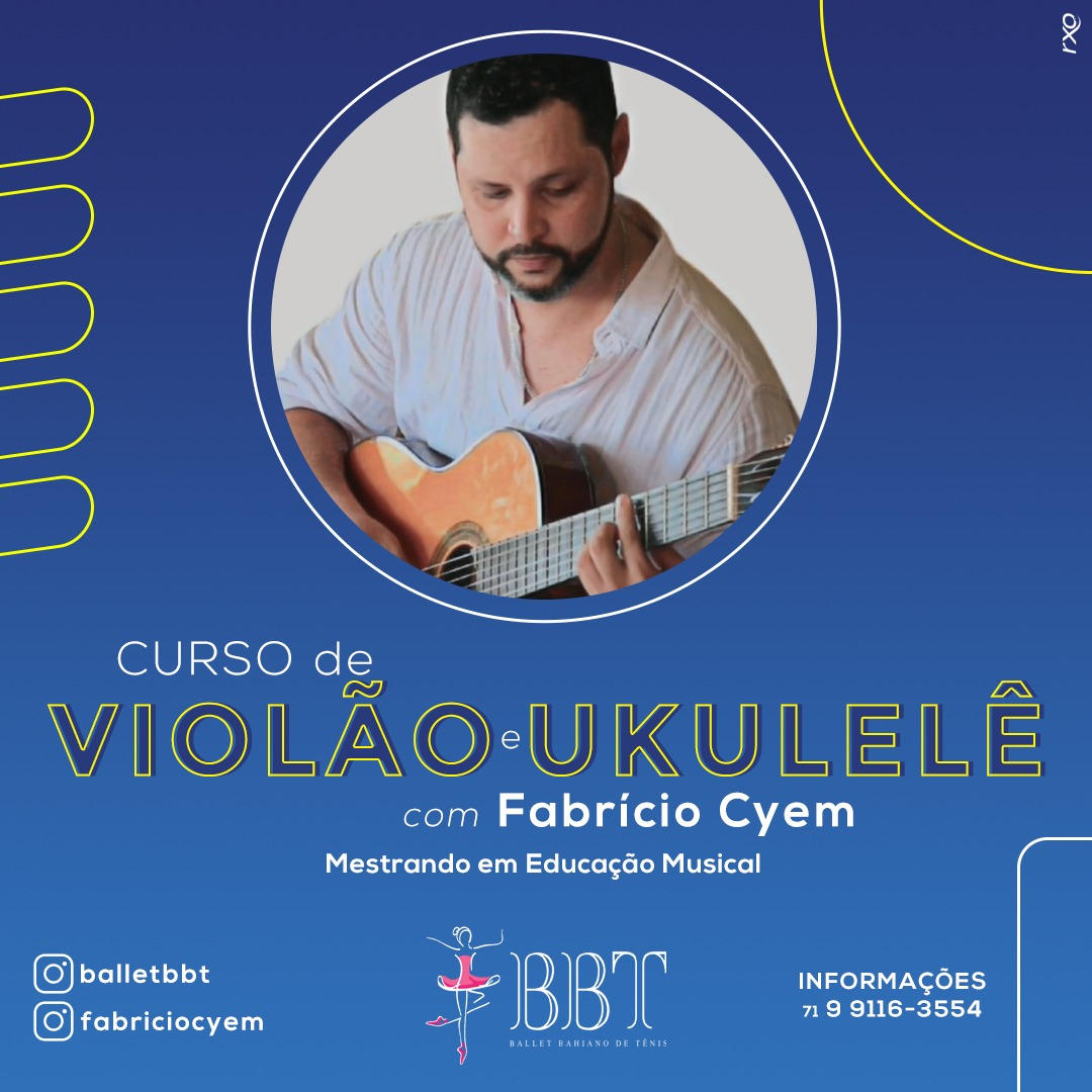 Curso de Violão e Ukalelê